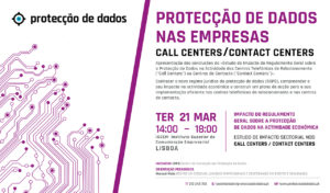 I Curso de Formação - Estudo de Impacto Sectorial - «Protecção de Dados Pessoais nos Call Centers e Contact Centers»