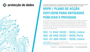 II Curso de Formação - «RGPD / Plano de Acção 2017/2018 para Entidades Públicas e Privadas»