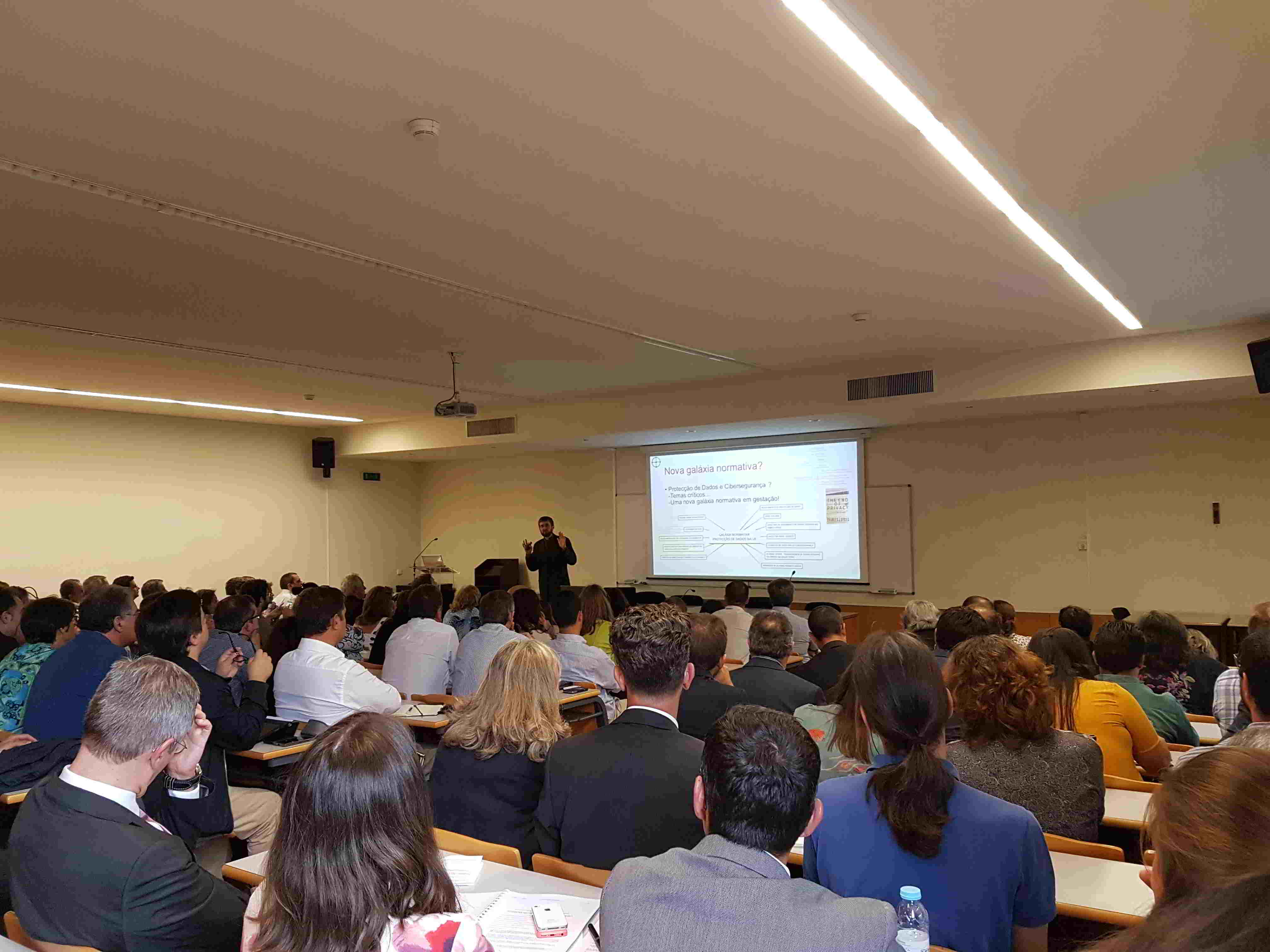 Palestra – «Impacto do Regulamento Geral sobre a Protecção de Dados nas Empresas Privadas e na Administração Pública»