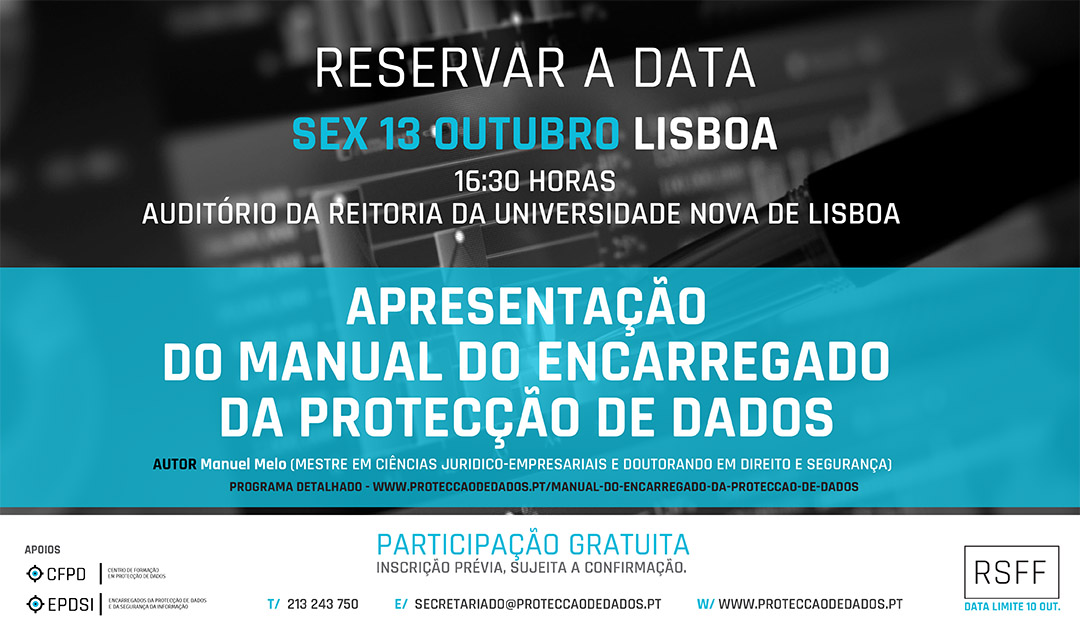 Manuais | Protecção de Dados